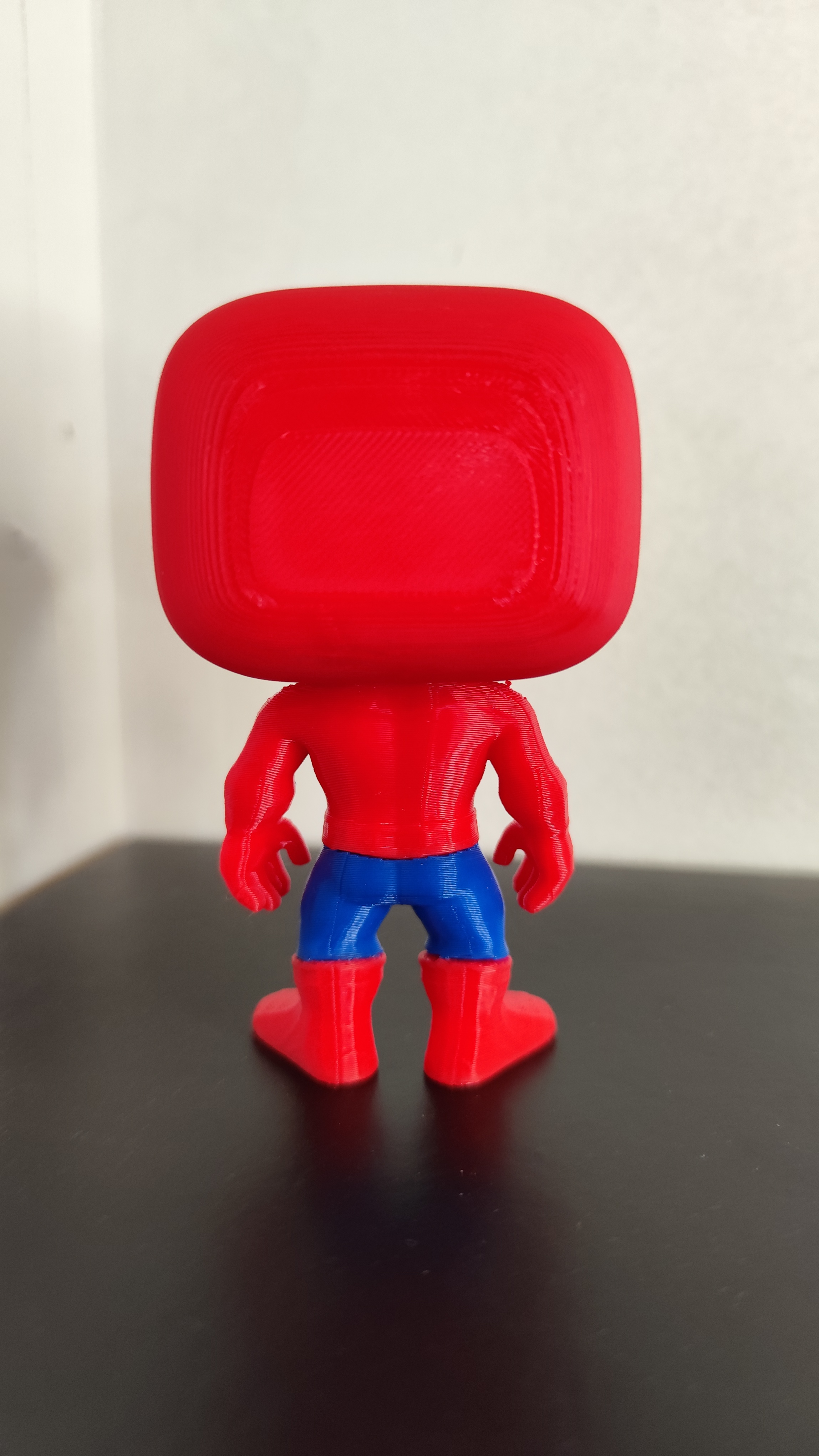 imagen de una impresion en 3D de Spiderman